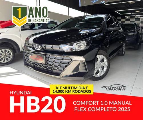 HYUNDAI HB20 1.0 12V FLEX COMFORT PLUS MANUAL